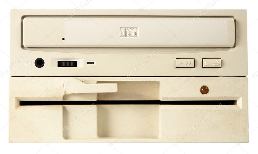 CD unit and floppy disk unit