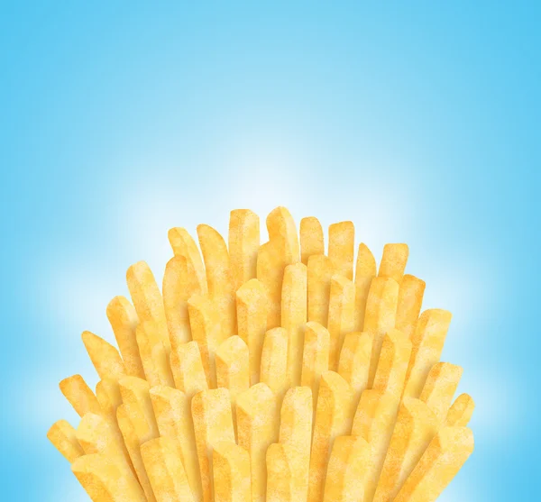 Bunch of fries — Stock Photo, Image