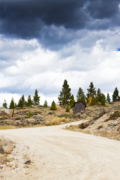 4 x 4 Road in Colorado at stormy weather — Stock Photo, Image