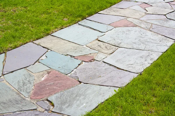 Stone Color Walkway — Stock Photo, Image