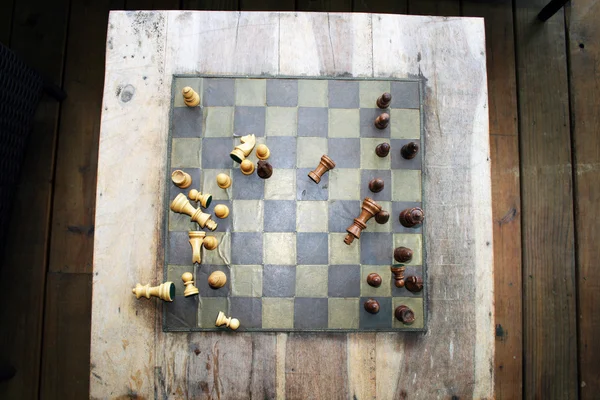 stock image Wooden Chess