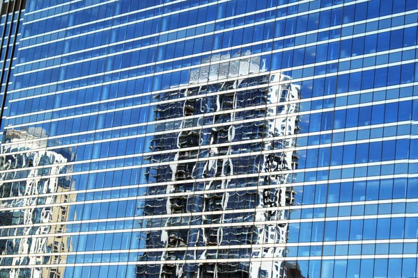 Современные корпоративные здания в центре Чикаго — стоковое фото