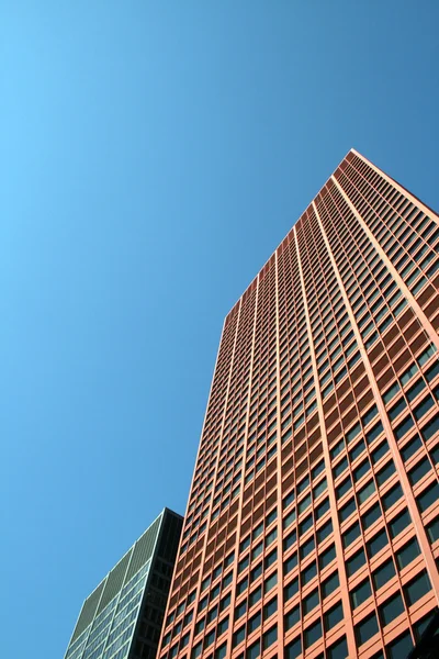 Korporacyjnych, nowoczesnych budynków w centrum chicago — Zdjęcie stockowe