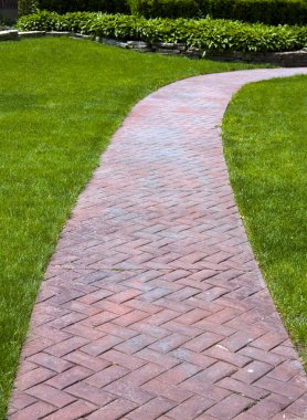 Stone Color Walkway clipart