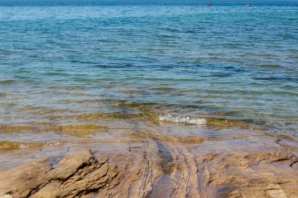 Péninsule supérieure - Rochers photographiés Côte nationale du lac — Photo