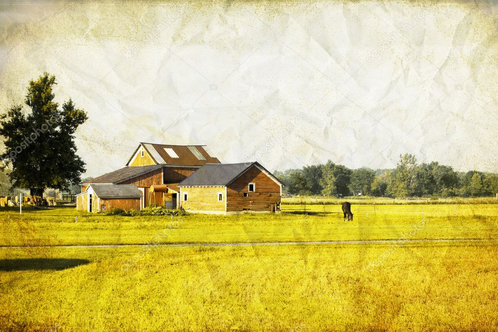 Old Picture Design - American Country