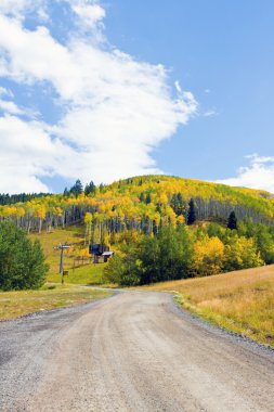 Colorado sonbahar manzarası