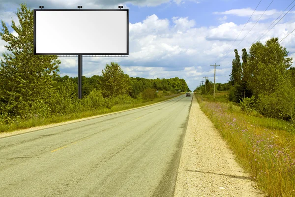 Billboard on American Country Road — Stock Photo, Image