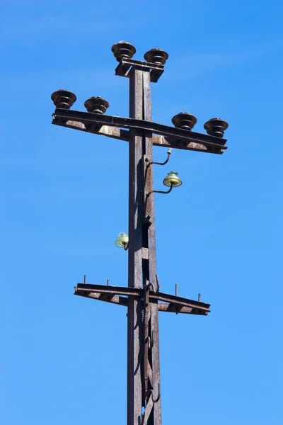 stock image Old pole