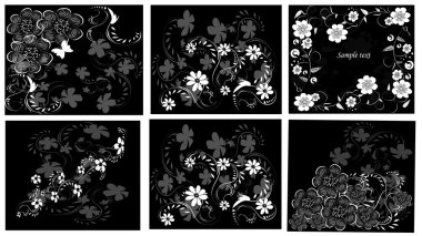 çiçek tasarım öğeleri