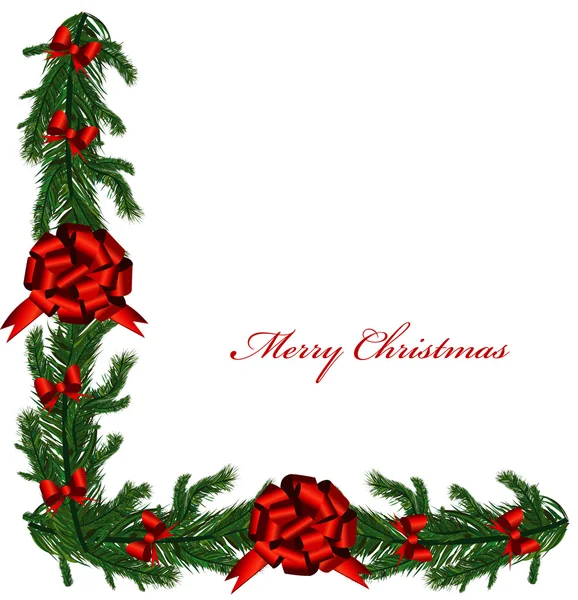 Ilustracja wektorowa zawiera obraz ramki, Boże Narodzenie — Wektor stockowy