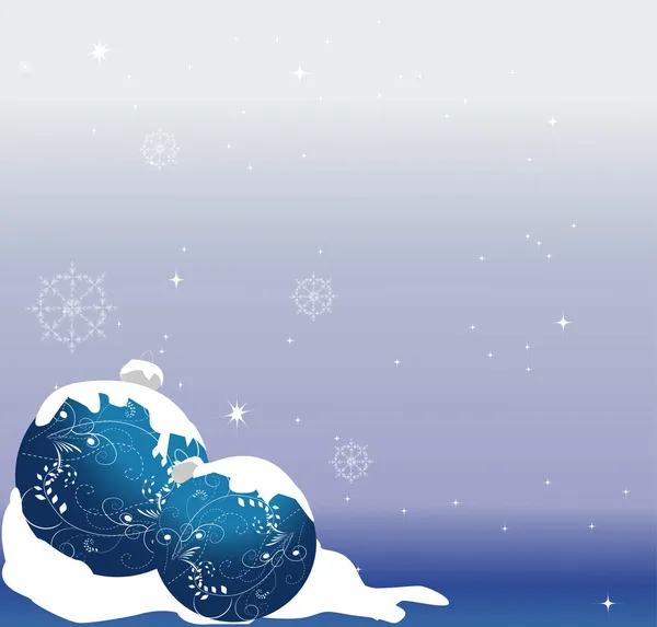 装饰华丽的圣诞球 — 图库矢量图片