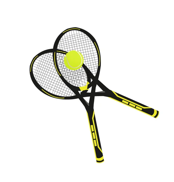 Tennisausrüstung — Stockvektor