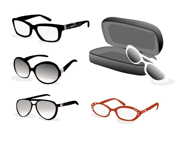 Gafas de ojo vector illustrtaion — Vector de stock