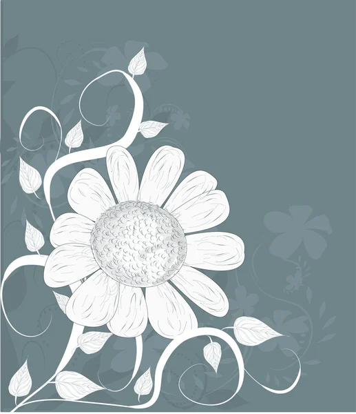 Φόντο λουλούδι φορέα — Διανυσματικό Αρχείο