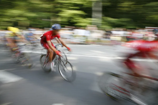 Szybkie rowerzystów — Zdjęcie stockowe