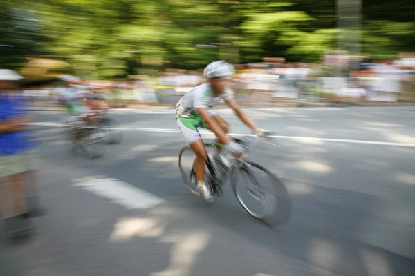 Ciclistas rápidos — Fotografia de Stock