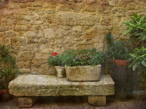 Veranda retro Fransız — Stok fotoğraf