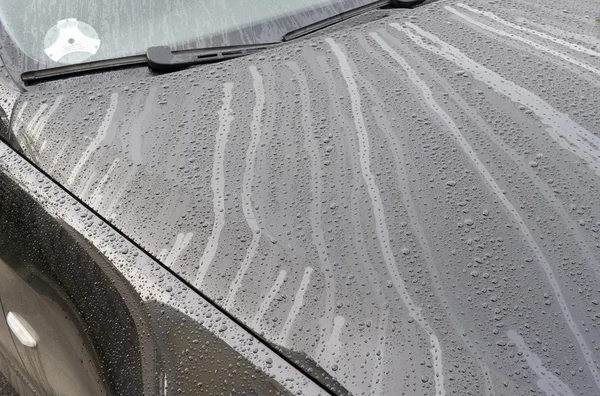 Wet morning car — Stock Photo, Image