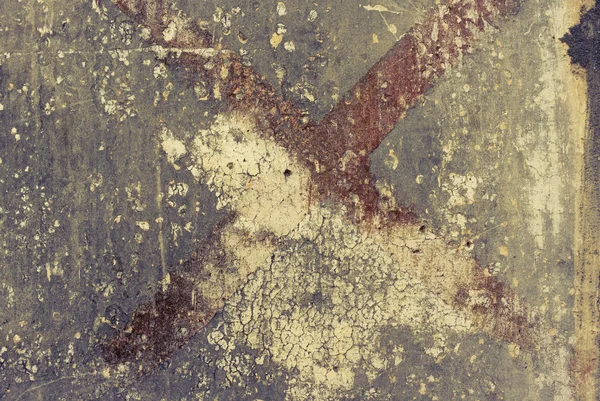 Retro çapraz ile duvar — Stok fotoğraf