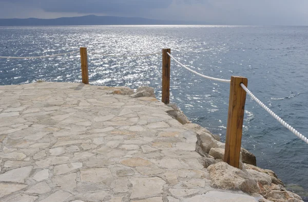 Adriyatik Denizi ile — Stok fotoğraf