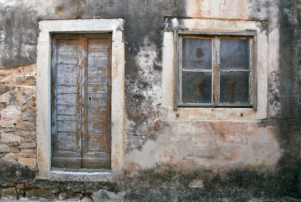 Decayed house Croatia — Stock Photo, Image