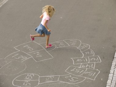 Hopscotch clipart