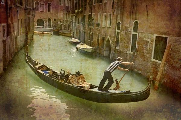 Gondola - Venezia — Foto Stock