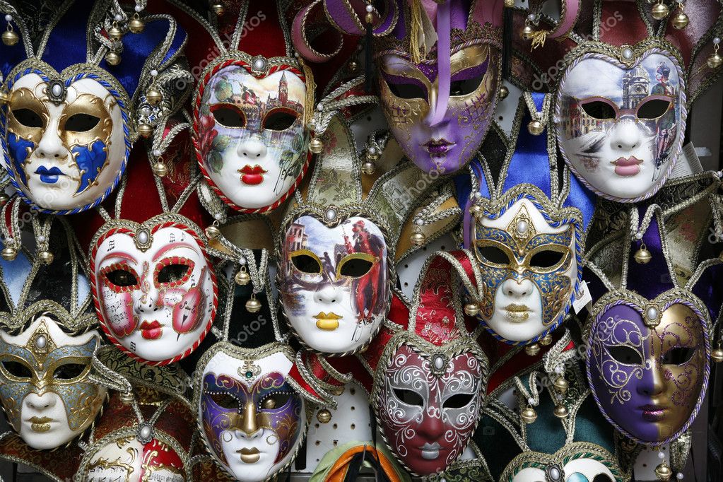 Венецианские маски для мужчин