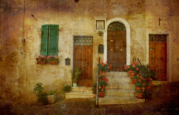 Doors Montepulciano — Stock Photo, Image