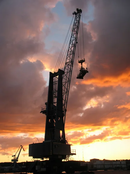 Container crane — Stock Photo, Image
