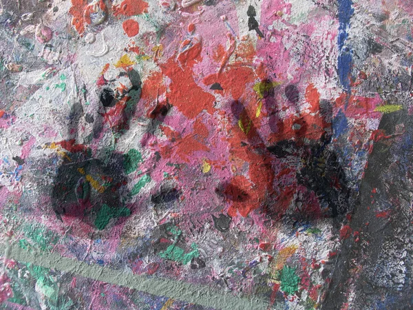 Abstrakt mit schwarzen Händen — Stockfoto