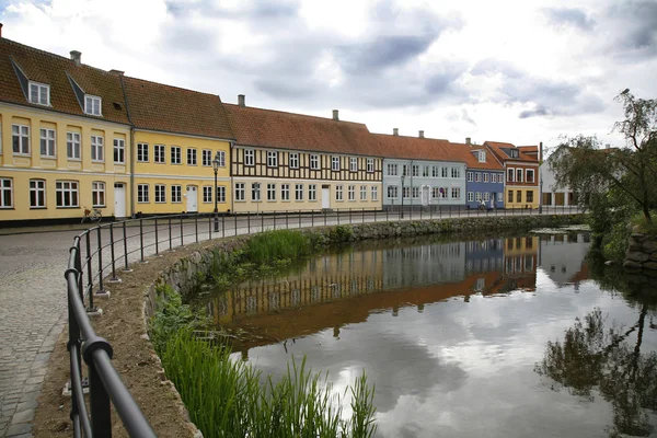 Città vecchia di Nyborg — Foto Stock