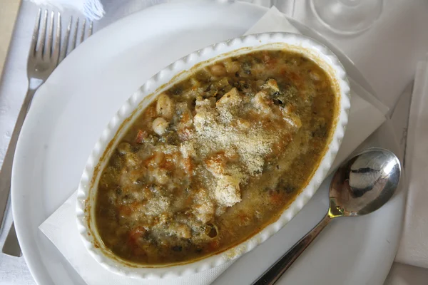 Sopa italiana — Fotografia de Stock
