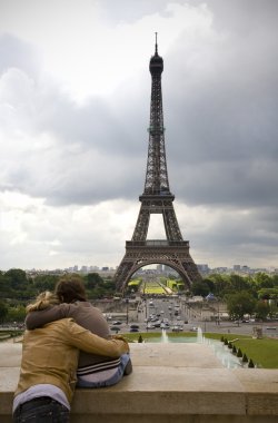 Love in Paris clipart