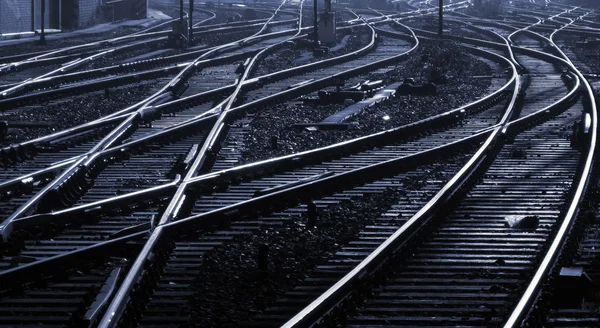 Hintergrund der Eisenbahn — Stockfoto