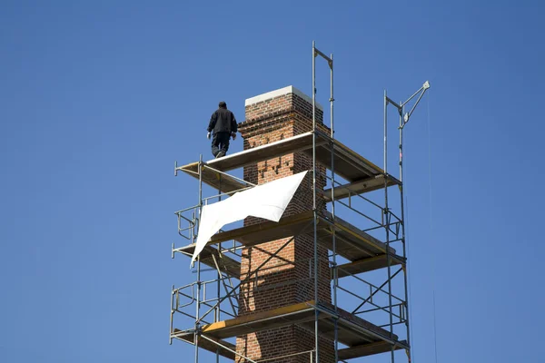 Scaffold worker — Stock Photo, Image