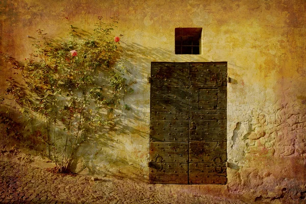 Güzel kapı monteforte alba — Stok fotoğraf
