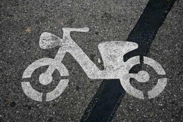 Парковка для мотоциклов — стоковое фото