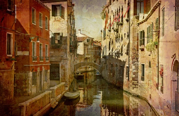 Fin Visa urban Venedig — Stock fotografie