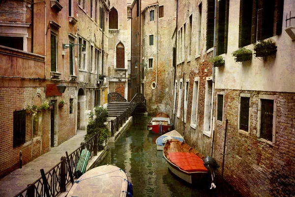 Міських алея Венеції — стокове фото