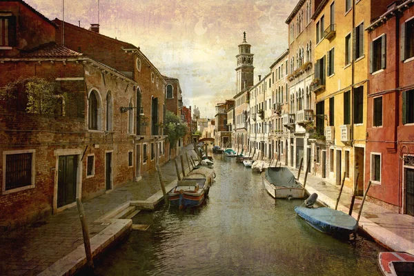 Bel canale Venezia — Foto Stock