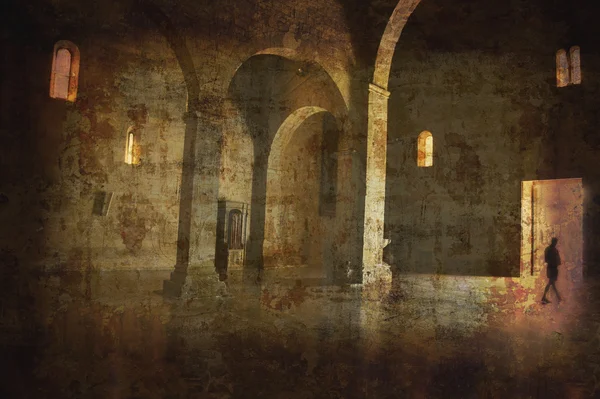 Katedra w Toskanii barga — Zdjęcie stockowe