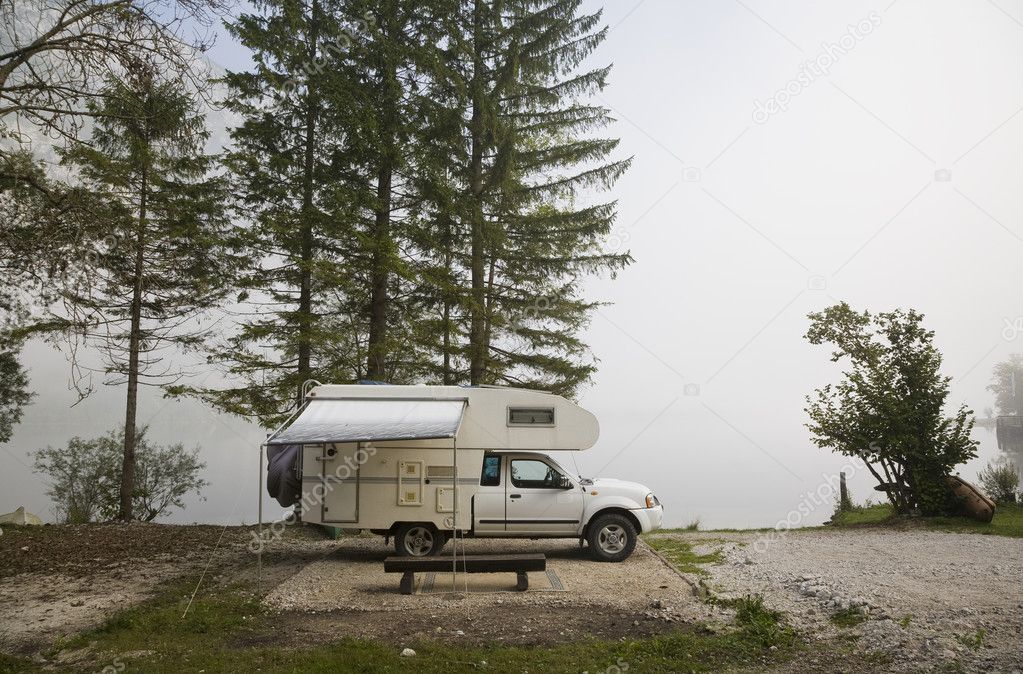 Camping by Lake Bohinj