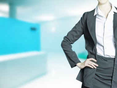 Modern ofis ve iş kadını