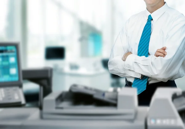 Office zakelijke printer — Stockfoto