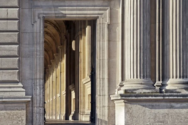 stock image Louvre Museum in Paris