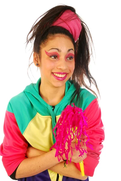 Girl makeup for Carnival — Stock Photo, Image
