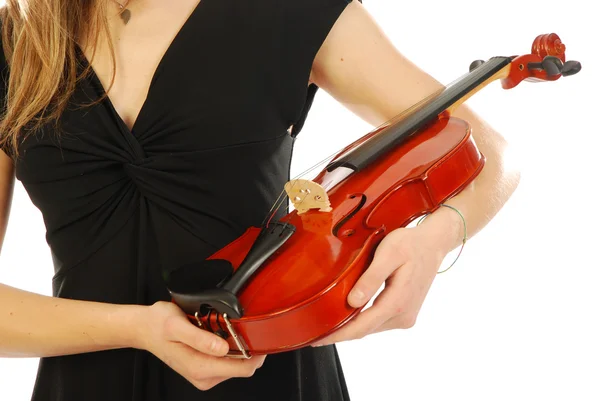 Mulher com violino 027 — Fotografia de Stock