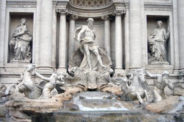 Trevi Fountain - Rome clipart